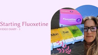 Starting FluoxetineProzac  my experience with side effects and how its working so far [upl. by Yerbua]