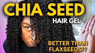 DIY  Make Perfect CHIA SEED Hair Gel HIGH Yield  Simple Method [upl. by Trev]