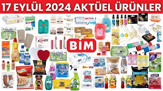 BİM 17 EYLÜL 2024  RESMİ KATALOGDAN İZLEYİN  TEMİZLİK GIDA ÜRÜNLERİ  BİM AKTÜEL İNDİRİM [upl. by Kerri]