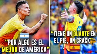 PRENSA 🇦🇷 ARGENTINA y ESPAÑOLA 🇪🇸 RENDIDA ante JAMES RODRIGUEZ y COLOMBIA 🇨🇴 [upl. by Ailelc]