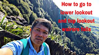 14 travel vlogHow to go to lower lookout and top lookout wairere falls [upl. by Ordep]