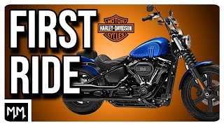 First Impressions HARLEY DAVIDSON STREET BOB 114 [upl. by Nauqram938]