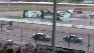 Outagamie Speedway IMCA Sport Compact B Main 752019 [upl. by Thirza]