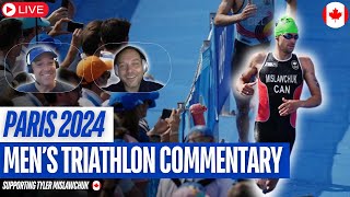 Paris 2024 Olympics Mens Triathlon w Commentary [upl. by Lamej]