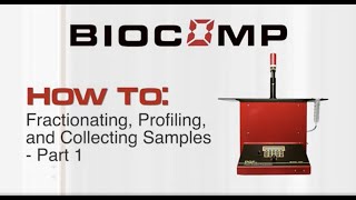 Fractionating Profiling and Collecting Samples  Part1 [upl. by Icrad939]