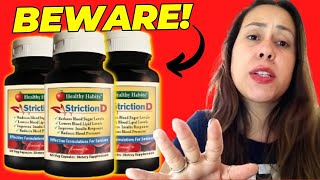 StrictionD ⚠️ALERT🚨 Striction D Pills  Striction D  Striction D Blood Sugar  StrictionD Review [upl. by Alehs]