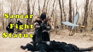 Sanjar Fight Status 🗡️ Ahmad Sanjar Best Fight Scene ⚔️ Sanjar Status 👊 Uyanis Buyuk Selcuklu Status [upl. by Parshall]