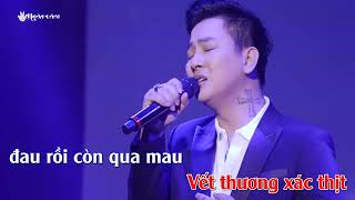 Karaoke Đừng hẹn kiếp sau  Hoài Lâm [upl. by Redna940]