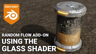 Using the Glass Shader in Random Flow [upl. by Novelia]