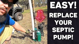 StepbyStep Guide How to Easily Replace Your Septic Pump [upl. by Nathalie565]