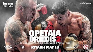 JAI OPETAIA vs MAIRIS BRIEDIS IBF Cruiserweight title PREVIEW and PREDICTION [upl. by Eilagam]