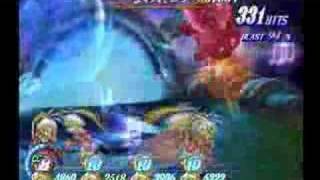 PS2 ToD Tales of Destiny  Johnny x4 vs Barbatos 765HIT [upl. by Assenal]