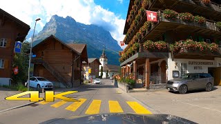 Driving Grindelwald to Lauterbrunnen 4K 60p 🇨🇭 [upl. by Nivlen551]