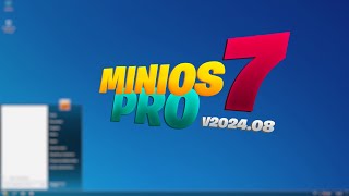 WIndows7 regresa en 2024  MiniOS7 Pro v202408 windows windows7 lite [upl. by Kalmick]