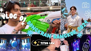 VLOG 01  Songkran Bangkok 2024 [upl. by Anaed]