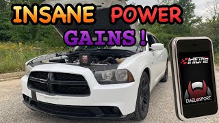 Dodge Charger RT gets a Diablo Sport Tune Diablo Sport Tuner Review and Testing [upl. by Nyladnewg853]