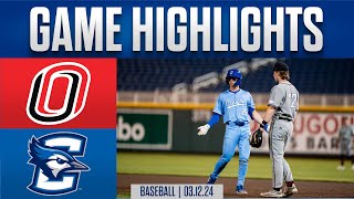 Creighton Baseball Highlights vs Omaha 31224 [upl. by Norud577]