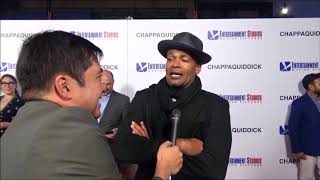 Chappaquiddick Red Carpet Interview with Mario Van Peebles [upl. by Freida]