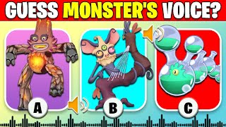 GUESS THE VOICE THE MONSTERS Kayna Yieyie Flasque Dream Island Continent 28 [upl. by Ydniahs]