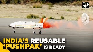 ISRO successfully conducts 3rd consecutive test landing of reusable launch vehicle RLV Pushpak [upl. by Malachi587]