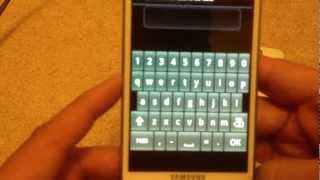 How to Bypass  Unlock Samsung Galaxy S2 II Skyrocket Lock Screen SPHi727 [upl. by Thgiwed732]