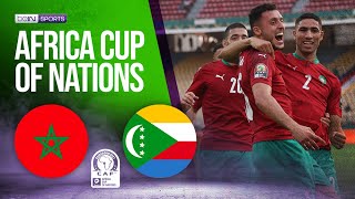 Morocco vs Comoros  AFCON 2021 HIGHLIGHTS  01142022  beIN SPORTS USA [upl. by Wolbrom978]