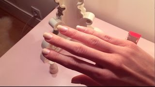 Breaking splitting nails Herôme Nail Hardener Extra Strong  Unicorn manicure [upl. by Adnarahs117]