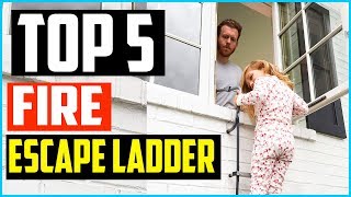 Top 5 Best Fire Escape Ladder in 2024 [upl. by Ahtael228]