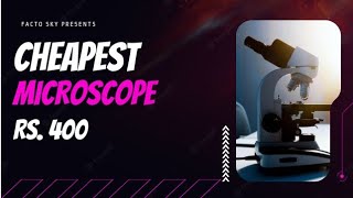 Worlds cheapest Microscope 470 Foldscope shorts [upl. by Menken753]