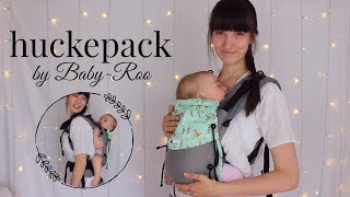 HUCKEPACK Fullbuckle by Baby Roo  Vorstellung amp Anleitung [upl. by Cynthy80]