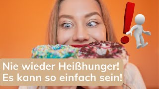 Heißhunger endlich besiegen  Geheimnis enthüllt [upl. by Adnouqal]