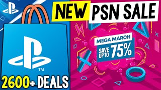 GIGANTIC NEW PSN SALE PlayStation MEGA MARCH SALE 2600 Deals NEW PlayStation Game Deals 2024 [upl. by Pincas]