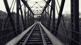 Puente de hierro entre TUDELA DE DUERO y HERRERA DE DUERO VALLADOLID [upl. by Esertal]