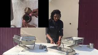 Tuto montage Chafing Dish [upl. by Barnabas]