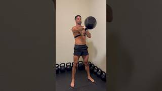 One Arm Kettlebell Swing 48kg 6 OTM [upl. by Atinad]