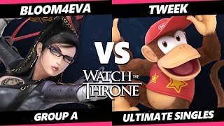 WTT 2023  Bloom4Eva Bayonetta Vs Tweek Diddy Kong Smash Ultimate  SSBU [upl. by Ahsiakal]