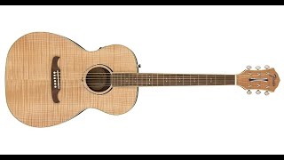 Fender FA235E Concert Bodied Acoustic Guitar  Natural  Overview [upl. by Danny]