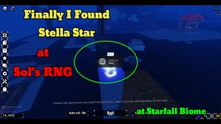 I Got Stella Star⭐✨ at Sols RNG 😊 [upl. by Celie]