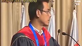 Manila Mayor Isko Moreno  Inspirational speech  Graduation of  Emilio Aguinaldo College [upl. by Ettevol]