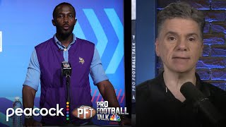 Will Minnesota Vikings select QB in 2024 NFL Draft first round  Pro Football Talk  NFL on NBC [upl. by Akel]