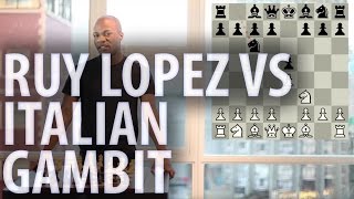 Chess openings  Ruy Lopez vs Italian Game [upl. by Jotham]