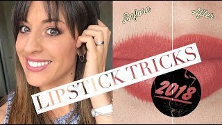 How to make lipstick last all day Quick lipstick tricks for beginners [upl. by Sedrul]