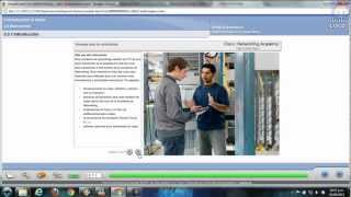 CISCO CCNA Exploration 40  modulos 1234   en Español [upl. by Nodmac]