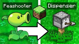 I Turned Plants Vs Zombies into Minecraft [upl. by Aed]