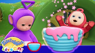 NEW  GIANT BOWL OF TUBBY CUSTARD  A Very Special Meal  Teletubbies Let’s Go Full Episode [upl. by Bunow]