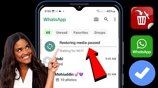 Cómo recuperar mensajes antiguos eliminados de WhatsApp  Restaurar chat de WhatsApp sin copia de s [upl. by Ahseeyt]