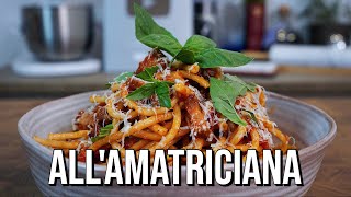 Pasta Amatriciana  How To Make Recipe [upl. by Leanor679]