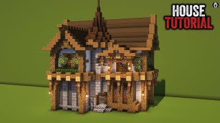 Minecraft Wizard House Tutorial [upl. by Middleton]