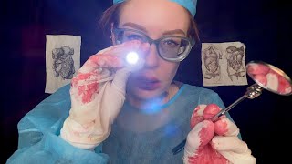 ASMR Tooth Extraction by Dr Exhaustion [upl. by Drahser623]