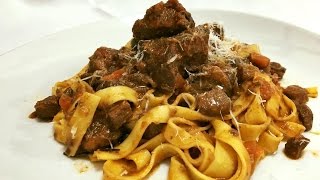 Pappardelle al Ragù di Cinghiale alla Cacciatora [upl. by Eugen]